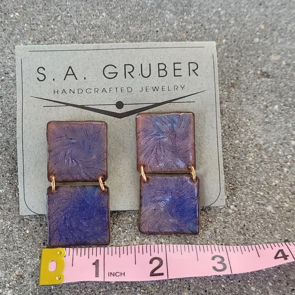 S. A. Gruber Earrings - Picture 3 of 5